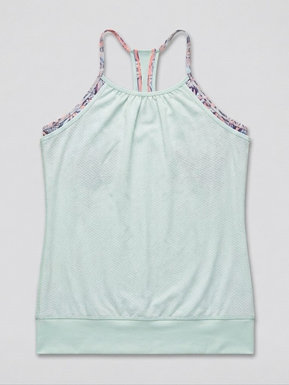 Ivivva by Lululemon Girls Size 14 Light Blue Racerback Tank Top